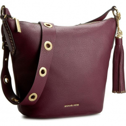 Torebka MICHAEL MICHAEL KORS - Brooklyn 30F6ABNL2L Plum. Żółte torebki klasyczne damskie marki MICHAEL Michael Kors, ze skóry. W wyprzedaży za 1199,00 zł.