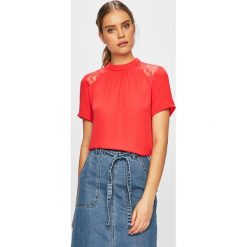 Only - Top. Niebieskie bluzki damskie ONLY, s, bez wzorów, z poliesteru, z okrągłym kołnierzem. W wyprzedaży za 59,90 zł.