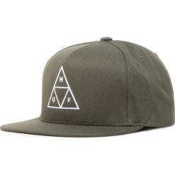 Czapka z daszkiem HUF - Essentials Tt Snapback Ha HT00344 Olive. Zielone czapki męskie HUF, bez wzorów, z bawełny. Za 169,00 zł.