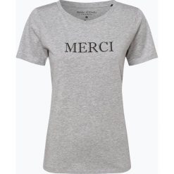 Marc O'Polo - T-shirt damski, szary. Szare t-shirty damskie Marc O'Polo, l, z nadrukiem, z bawełny, polo. Za 139,95 zł.