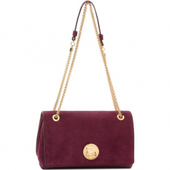 Torebka COCCINELLE - CD1 Liya Suede E1 CD1 12 03 01 Grape/Grape R04. Czerwone torebki klasyczne damskie Coccinelle, ze skóry. Za 1399,90 zł.