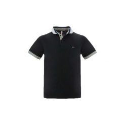 Koszulki polo z krótkim rękawem Sun68 A19109. Czarne koszulki męskie SUN68, xxl, bez wzorów, z krótkim rękawem. Za 325,22 zł.