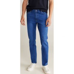 Mango Man - Jeansy Jan. Zielone jeansy męskie Mango Man, bez wzorów. Za 139,99 zł.