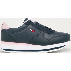 Tommy Jeans - Buty. Niebieskie buty sportowe damskie Tommy Jeans, bez wzorów, z jeansu, sportowe. Za 449,90 zł.