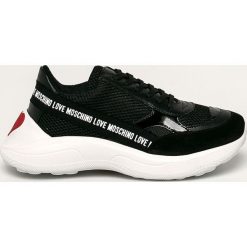 Love Moschino - Buty. Czarne buty sportowe damskie Love Moschino, z gumy. Za 899,90 zł.