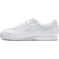 Puma Roma Basic Tenisówki Biały. Białe trampki męskie Puma, bez wzorów, z materiału, bez zapięcia. Za 326,95 zł.