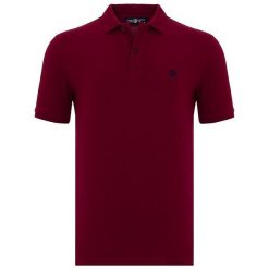 Jimmy Sanders Koszulka Polo Męska M Burgundowa. Czerwone koszulki męskie Jimmy Sanders, m, bez wzorów, bez rękawów. Za 119,00 zł.