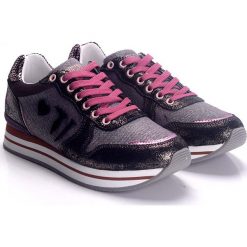 Trussardi Jeans Sneakersy. Trampki i tenisówki damskie Trussardi, z jeansu. Za 349,00 zł.