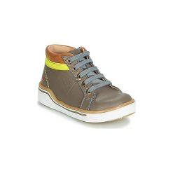 Buty Dziecko GBB QUITO. Szare trampki chłopięce GBB, bez wzorów, bez zapięcia. Za 279,20 zł.