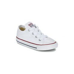 Buty Dziecko Converse CHUCK TAYLOR ALL STAR CORE OX. Białe trampki dziewczęce Converse, bez wzorów, retro, bez zapięcia. Za 179,00 zł.