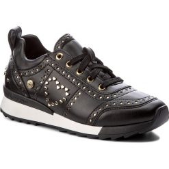 Sneakersy LOVE MOSCHINO - JA15042G14IA200B Vit.Nero/Mirr.Oro. Czarne półbuty damskie Love Moschino, ze skóry ekologicznej. W wyprzedaży za 639,00 zł.