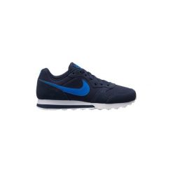 Buty Dziecko Nike Boys' MD Runner 2 (GS) Shoe 807316. Niebieskie trampki chłopięce Nike. Za 206,67 zł.
