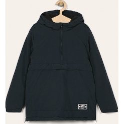 Blukids - Kurtka dziecięca 140-170 cm. Niebieskie kurtki chłopięce Blukids, bez wzorów, z poliesteru, krótkie, z kapturem. Za 139,90 zł.