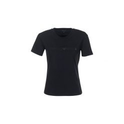 T-shirty z krótkim rękawem Emporio Armani TAMWA. Czarne t-shirty damskie Emporio Armani. Za 263,20 zł.