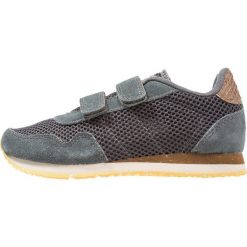 Woden NOA KIDS Tenisówki i Trampki dark grey. Szare trampki dziewczęce marki Woden, ze skóry. Za 299,00 zł.