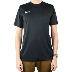 Nike Park VII Tee BV6708-010. Czarne t-shirty męskie Nike, s, bez wzorów, z poliesteru, bez kołnierzyka. W wyprzedaży za 59,99 zł.
