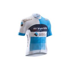Koszulka Krótki Rękaw Na Rower Szosowy Roadracing 900 Race Team. Czarne t-shirty męskie marki B'TWIN, xl, rowerowe. Za 229,99 zł.