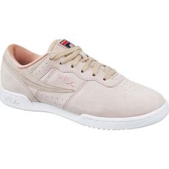 FILA Original Fitness S Women 1010297-70P 37 Różowe. Różowe buty sportowe damskie Fila, bez wzorów, ze skóry, na fitness i siłownię. W wyprzedaży za 299,99 zł.