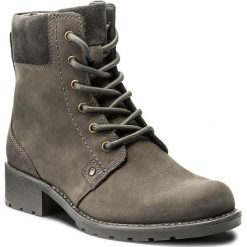 Botki damskie: Botki CLARKS - Orinoco Spice 261267414 Grey Nubuck