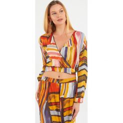 Bluzka Patrizia Pepe. Bluzki damskie Patrizia Pepe, bez wzorów, eleganckie, bez kołnierzyka, bez rękawów. Za 1139,00 zł.