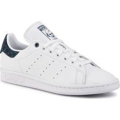 Buty adidas - Stan Smith W EE4895 Ftwwht/Tecmin/Cblack. Białe buty sportowe damskie Adidas, bez wzorów, ze skóry, sportowe, adidas stan smith. W wyprzedaży za 279,00 zł.