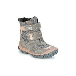 Śniegowce Dziecko Primigi PNA 24356 GORE-TEX. Szare kozaki dziewczęce Primigi, bez wzorów, z gore-texu, bez obcasa. Za 258,30 zł.