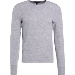 Swetry klasyczne męskie: rag & bone GREGORY CREW Sweter grey heather