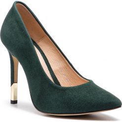 Szpilki BALDACCINI - 1102000 Zielony Zamsz. Zielone półbuty damskie Baldaccini, z aplikacjami, ze skóry, eleganckie, bez obcasa, na obcasie, bez zapięcia. W wyprzedaży za 219,00 zł.