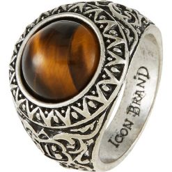 Sygnety męskie: Icon Brand GOLDEN EYE Pierścionek silvercoloured