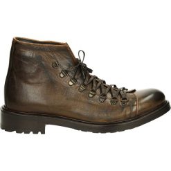 Botki męskie - 4660 OLD CUOI. Brązowe botki męskie Venezia, ze skóry. Za 299,00 zł.