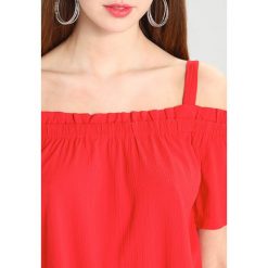 Sukienki hiszpanki: Noisy May NMCOSMO OFF SHOULDER Sukienka letnia flame scarlet