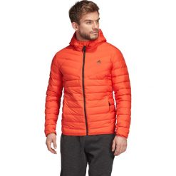Adidas Performance Varilite 3-Stripes Kurtka Pomarańczowy. Pomarańczowe płaszcze męskie adidas Performance, xl, bez wzorów, z poliesteru, bez kaptura. Za 636,95 zł.