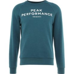 Peak Performance LOGO Bluza teal extreme. Zielone bejsbolówki męskie Peak Performance, m, z bawełny. Za 419,00 zł.