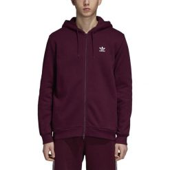 MĘSKA BLUZA ADIDAS TRF FLC HOODIE ADICOLOR (L). Bluzy męskie Adidas, m, z nadrukiem, z bawełny, klasyczne, z kapturem, bez rękawów, długie, bez kaptura. W wyprzedaży za 229,99 zł.