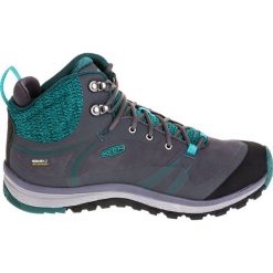 Buty trekkingowe damskie: Keen Buty damskie Terradora Pulse Mid WP szaro-zielone r. 39.5 (11819)