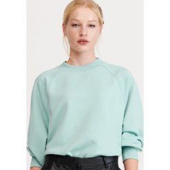 Bluza - Turkusowy. Niebieskie bluzy damskie Reserved, s, bez wzorów, bez rękawów, bez kaptura. Za 79,99 zł.