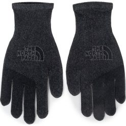 Rękawiczki Męskie THE NORTH FACE - Etip Knit T93M5LJK3 Tnf Black. Czarne rękawiczki męskie The North Face, bez wzorów, z elastanu. Za 119,00 zł.