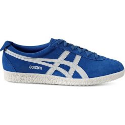 Onitsuka Tiger Mexico Delegation D639L-4201. Niebieskie buty sportowe męskie marki Onitsuka Tiger, ze skóry, bez zapięcia. W wyprzedaży za 249,99 zł.