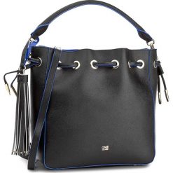 Torebki klasyczne damskie: Torebka CAVALLI CLASS – City Diva C73PWCNY0032B16 Black/Blue B16