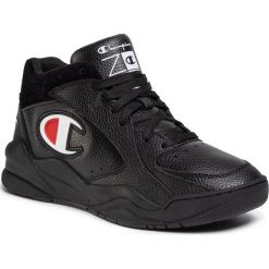 Sneakersy CHAMPION - Zone Mid S20878-KK001 Nbk. Czarne sneakersy męskie Champion, na co dzień, bez wzorów, ze skóry, klasyczne, bez zapięcia. W wyprzedaży za 339,00 zł.