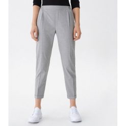 Spodnie typu jogger - Szary. Szare spodnie damskie House, s, bez wzorów. Za 99,99 zł.