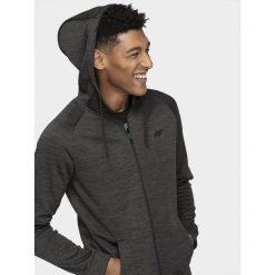 Bluza treningowa męska. Pomarańczowe bluzy męskie s, z dzianiny, z kapturem. Za 249,99 zł.