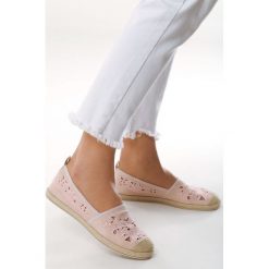Różowe Espadryle Pickedness. Różowe espadryle damskie Born2be, bez wzorów, bez obcasa. Za 69,99 zł.