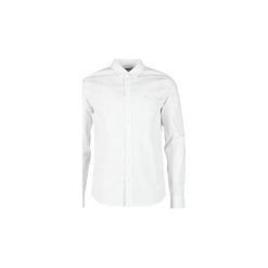 Koszule z długim rękawem Calvin Klein Jeans WILBERT. Białe koszule męskie marki Calvin Klein Jeans, xl, bez wzorów, z jeansu, bez kołnierzyka, z długim rękawem. Za 247,20 zł.