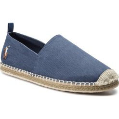 Espadryle POLO RALPH LAUREN - Barron A88 XZA4Y XYA4Y XW9WP Newport Navy. Niebieskie espadryle męskie z materiału. W wyprzedaży za 269,00 zł.