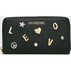 Love Moschino - Portfel. Czarne portfele damskie marki Love Moschino, z materiału. Za 659,90 zł.