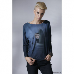 Magic girl bluzka Unicorno. Szare t-shirty dziewczęce Pakamera. Za 149,00 zł.