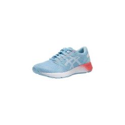 Buty do biegania GEL ROADHAWK damskie. Niebieskie buty sportowe damskie marki Asics, bez wzorów, do biegania. Za 349,99 zł.