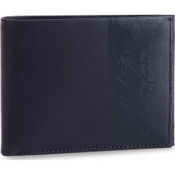 Duży Portfel Męski CALVIN KLEIN - Elevated 5Cc Coin K50K504451 067. Niebieskie portfele męskie marki Calvin Klein, bez wzorów, ze skóry. Za 269,00 zł.