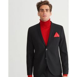 Marynarki męskie: Marynarka garniturowa SUPER SLIM FIT - Czarny